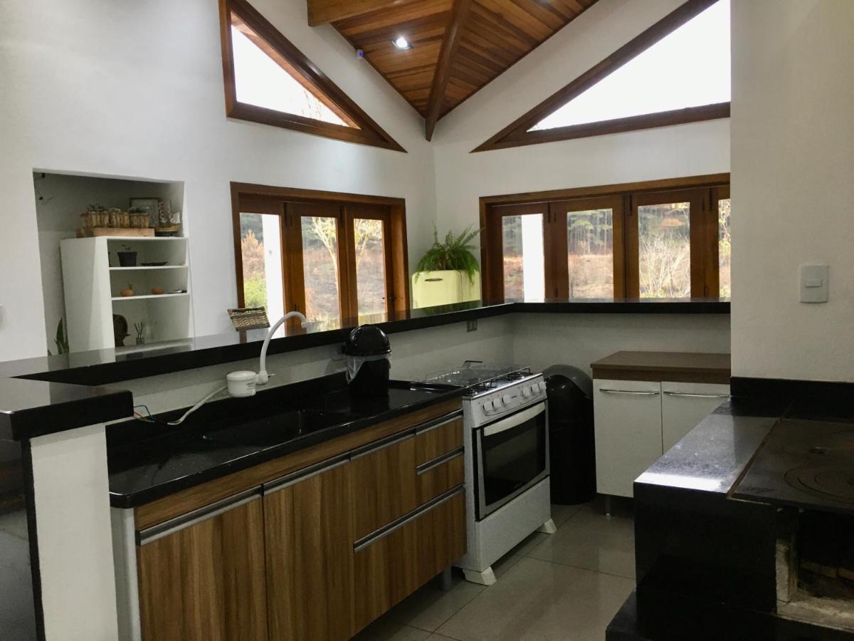 Casa De Campo Com Piscina Jaguariaíva Exterior foto